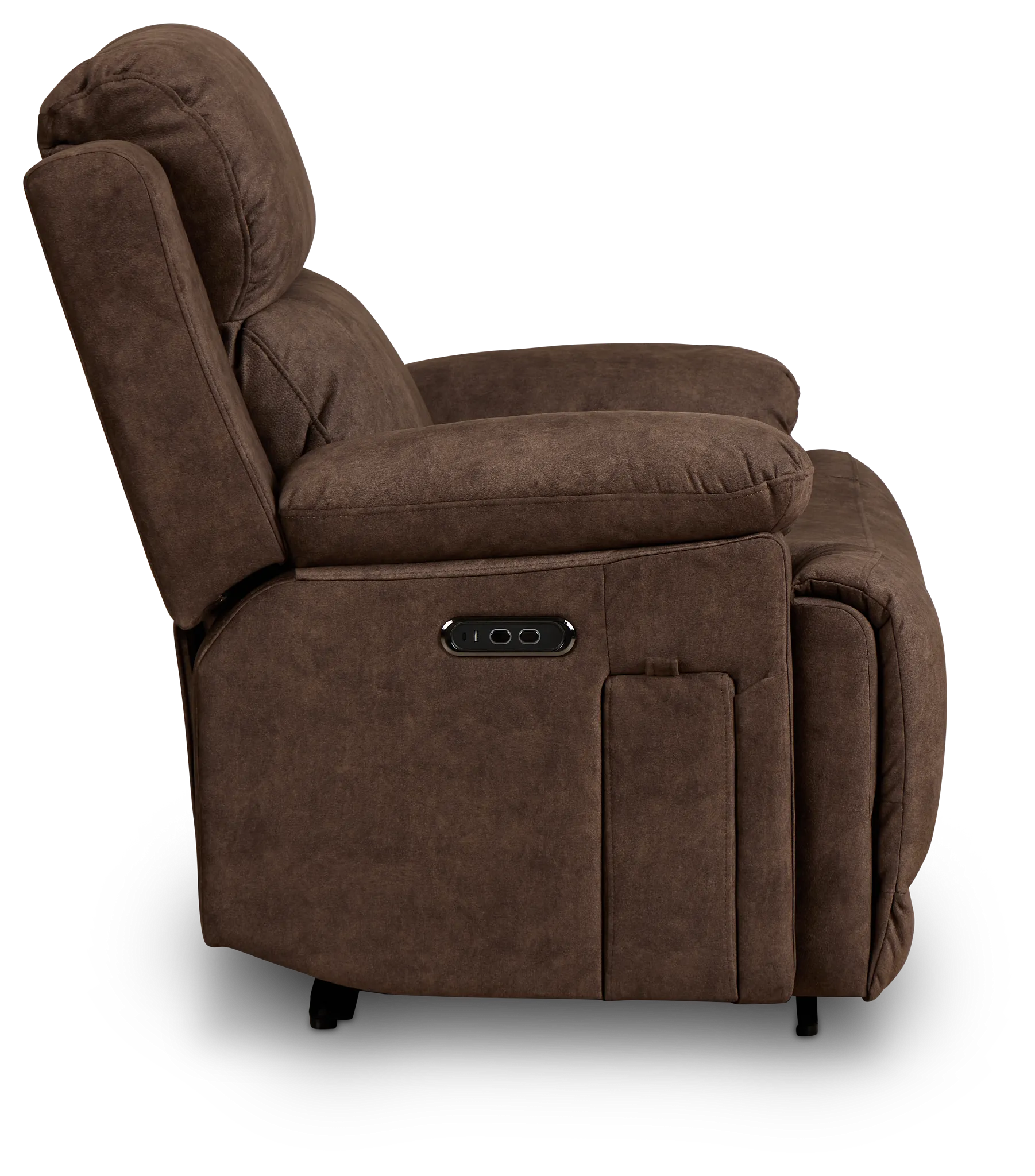 Benson Brown Micro Power Recliner