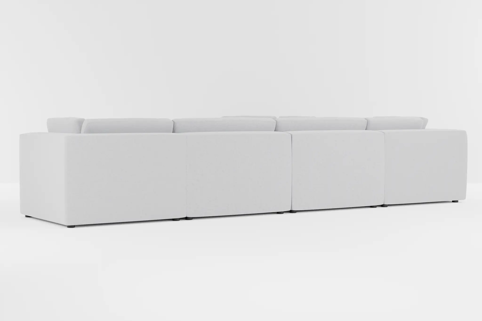 Destin Delray Light Gray Fabric 6-piece Modular Sectional Destin Delray Light Gray Fabric 6-piece Modular Sectional