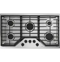 Cafe 1 Series Flat Black 5 Piece Gas Knobs