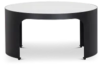 Abel White Round Coffee Table