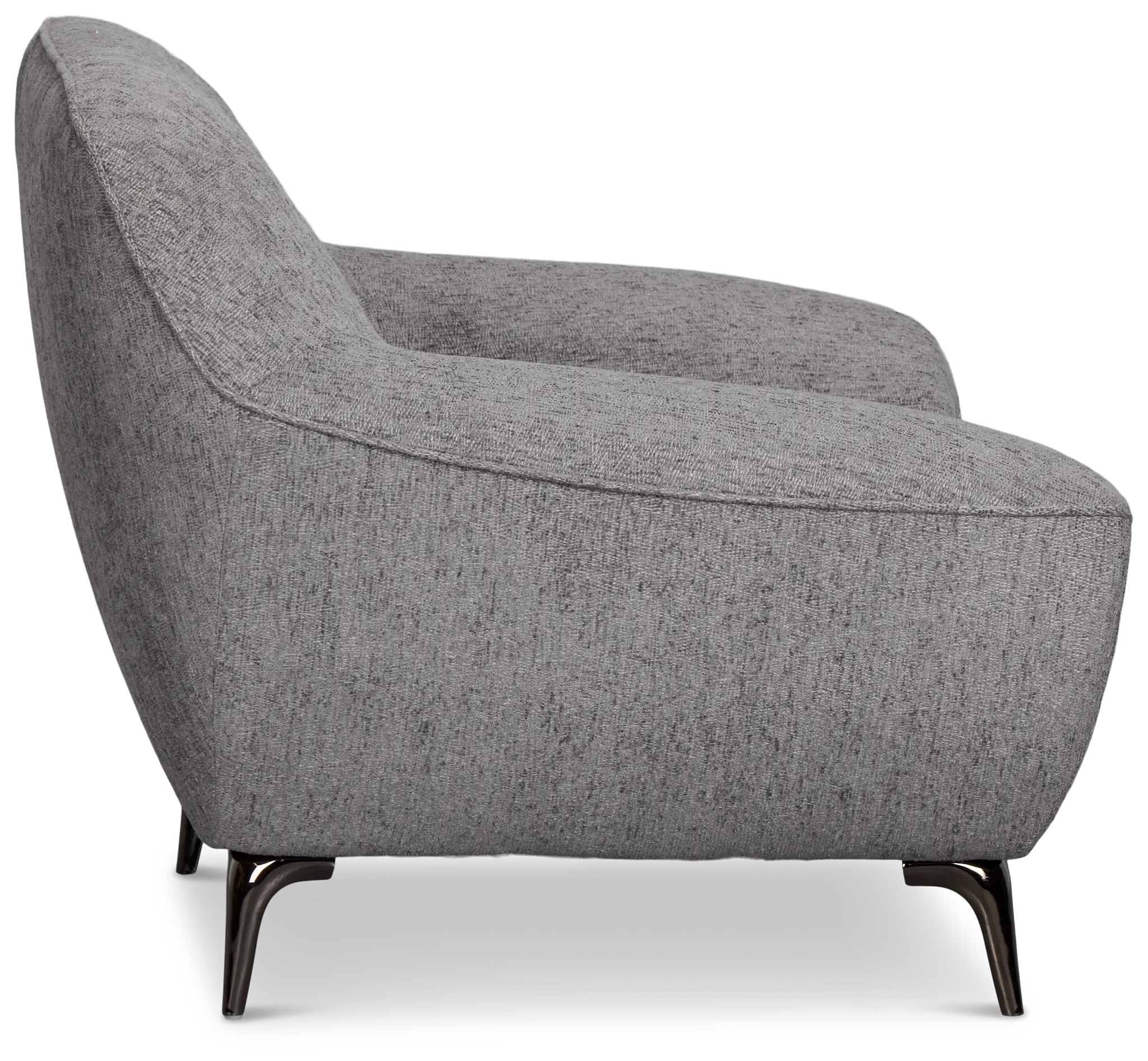 Zoey Dark Gray Fabric Chair Zoey Dark Gray Fabric Chair