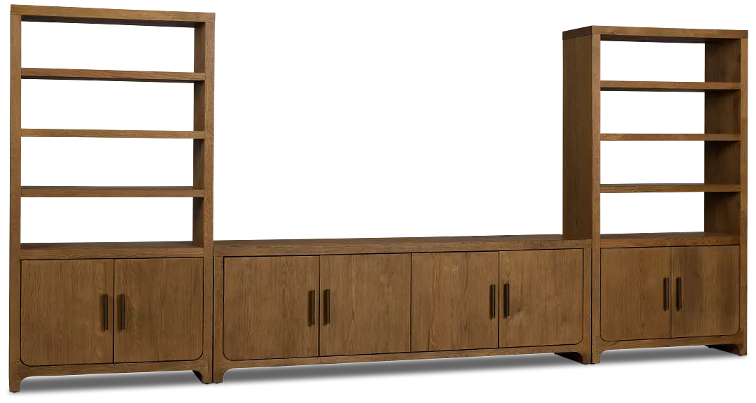 Rochester Mid Tone 84" Entertainment Wall Rochester Mid Tone 84" Entertainment Wall