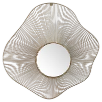 Solana Gold Metal Mirror