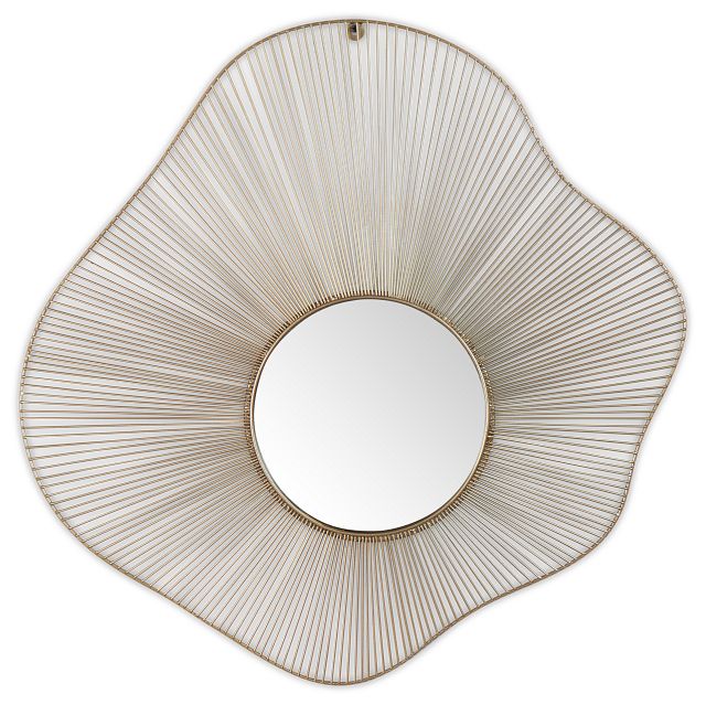 Solana Gold Metal Mirror