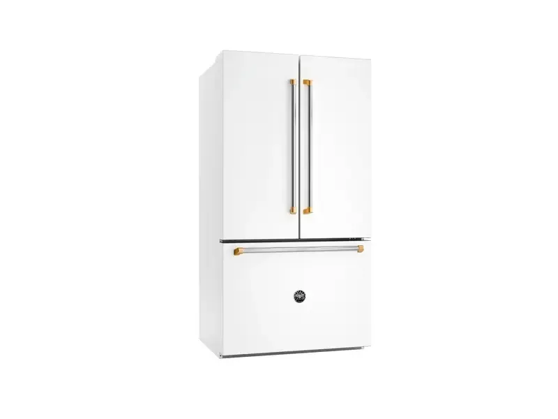 Bertazzoni Master Series White 36" French Door Refrigerator