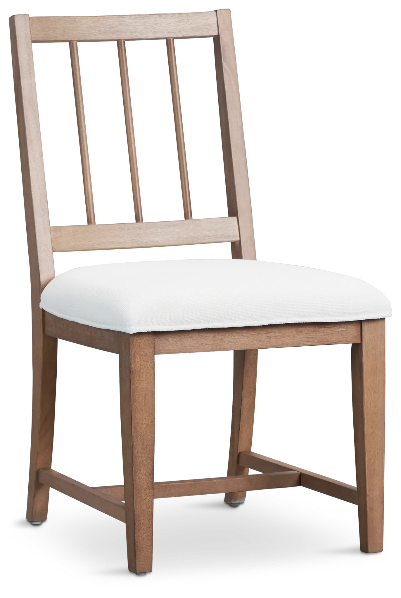 Provo White Upholstered Side Chair