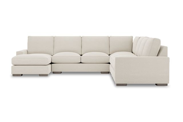 Edgewater Elite Ivory Large Left Chaise Sectional