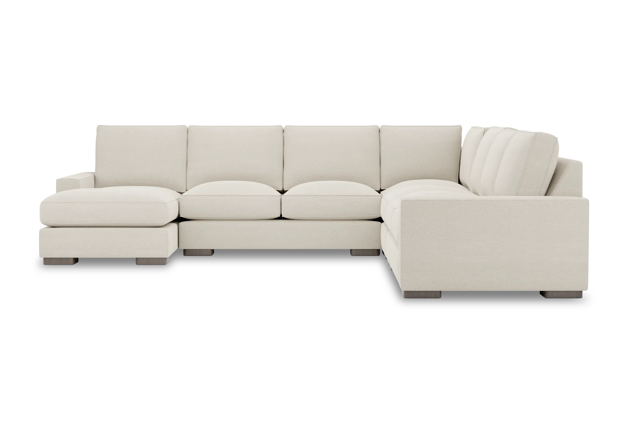 Edgewater Elite Ivory Large Left Chaise Sectional