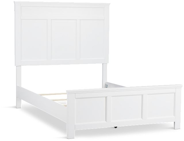 Seabrook White Panel Bed