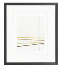Streak Multicolored Framed Wall Art