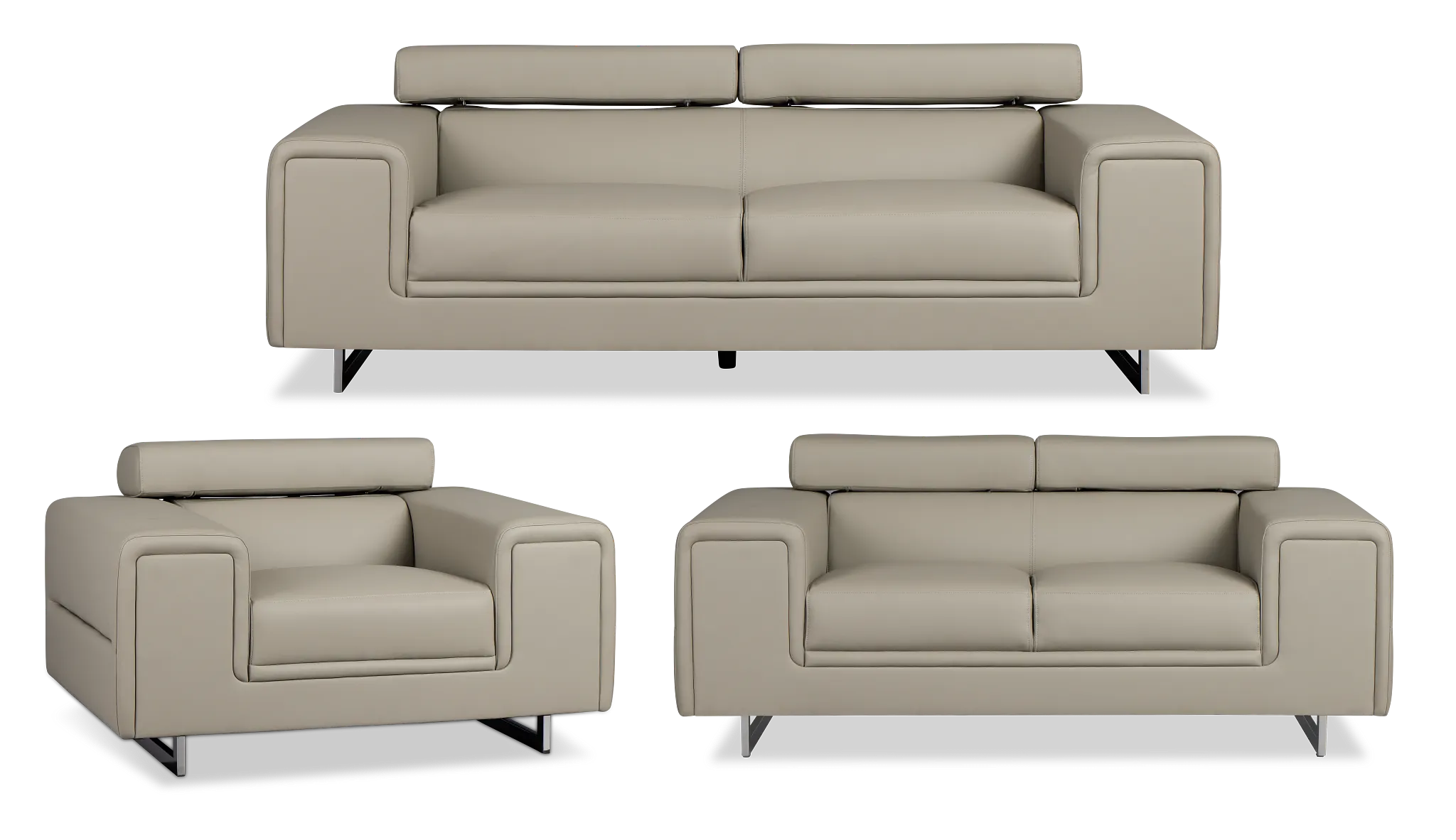 Drew Gray Micro Living Room