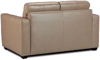 Lane Taupe Lthr/vinyl Loveseat