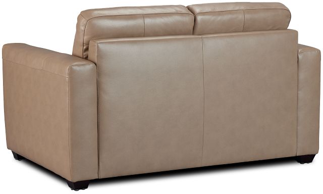 Lane Taupe Lthr/vinyl Loveseat