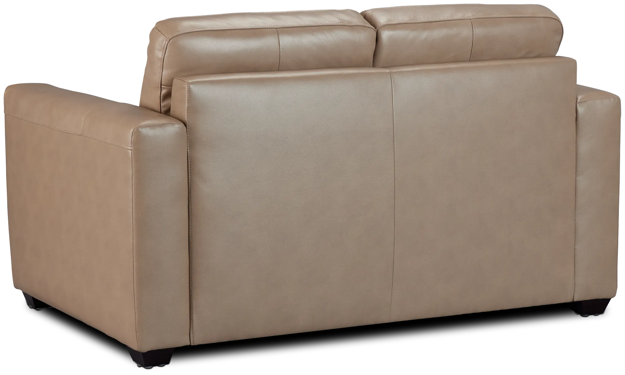 Lane Taupe Lthr/vinyl Loveseat