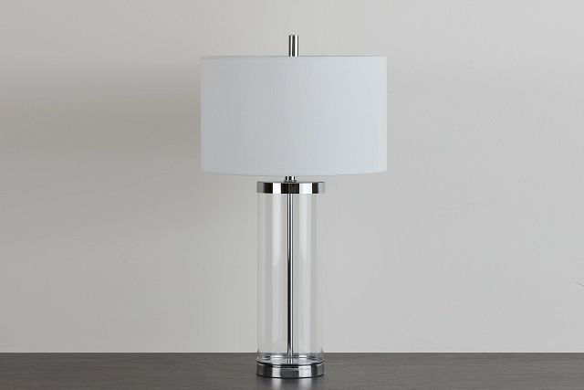 Lucia Chrome Large Table Lamp