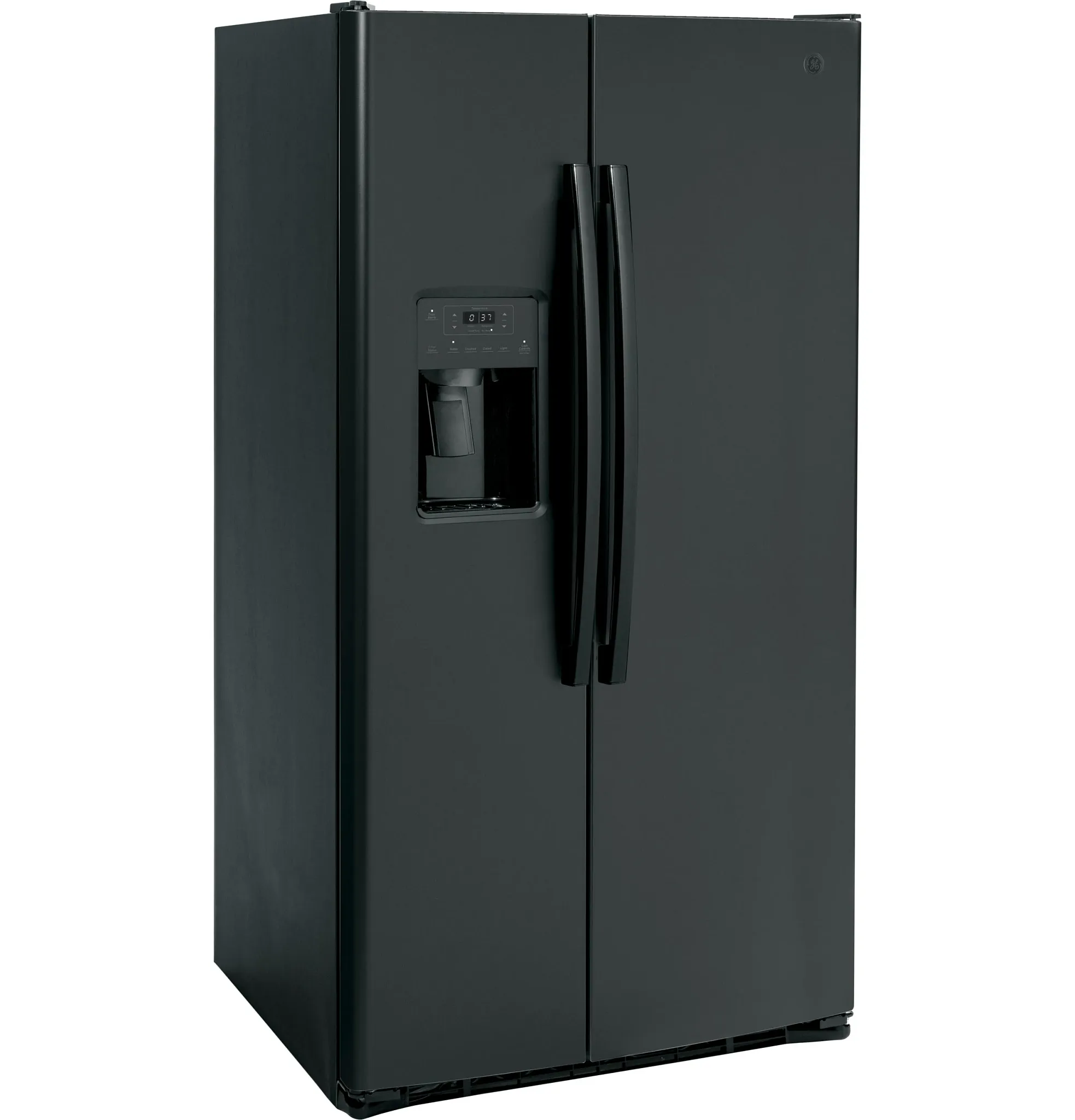 Ge Profile 25 Series Black Side By Side Refrigerator