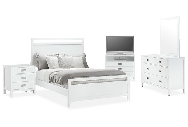 Chatham White Panel Bedroom Package