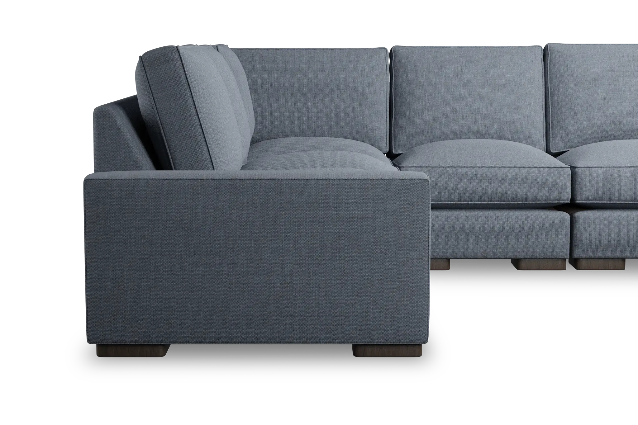 Edgewater Victory Dark Blue Medium Two-arm Sectional Edgewater Victory Dark Blue Medium Two-arm Sectional