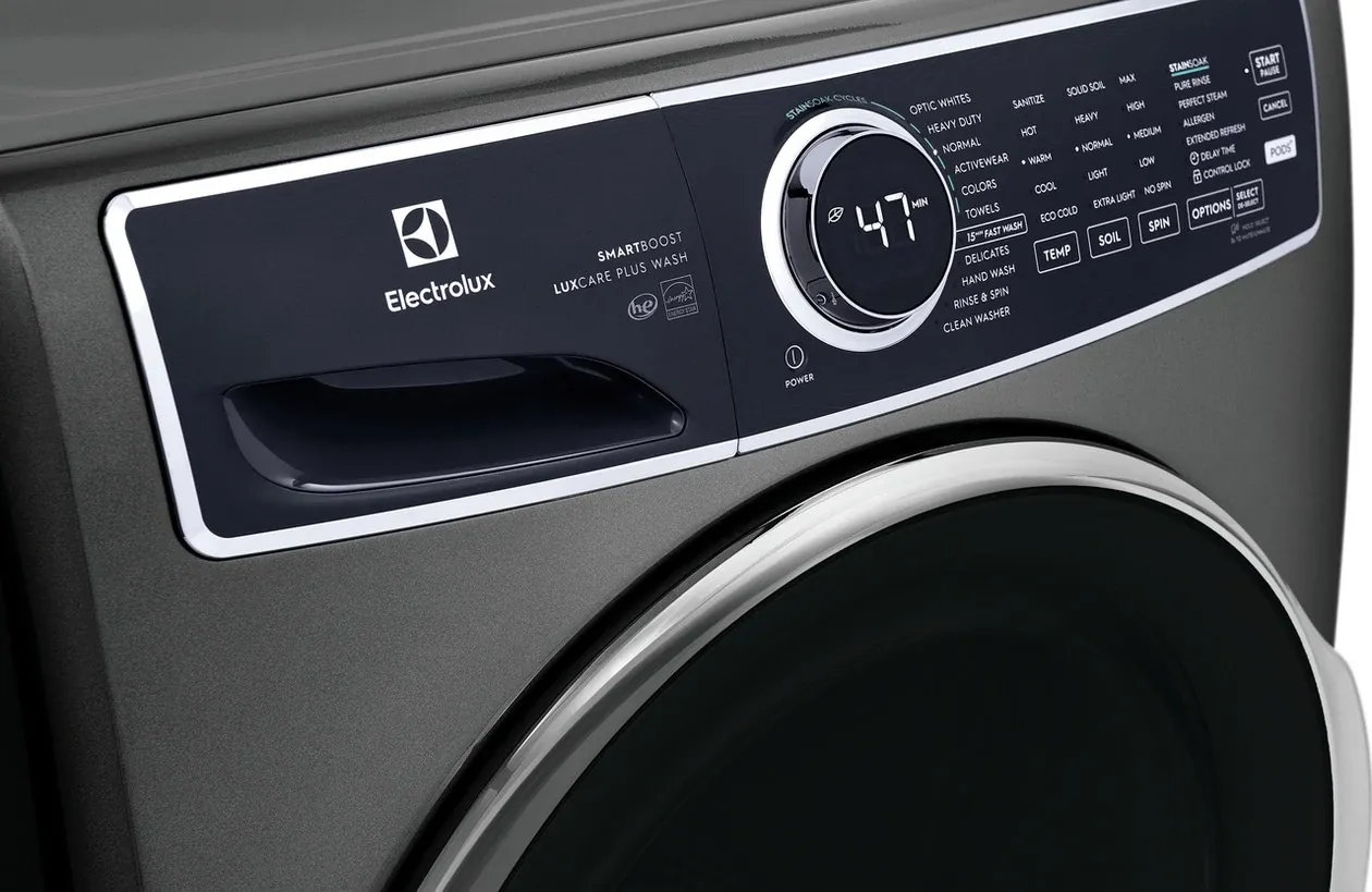 Electrolux 7637 Series Gray Front Load Washer