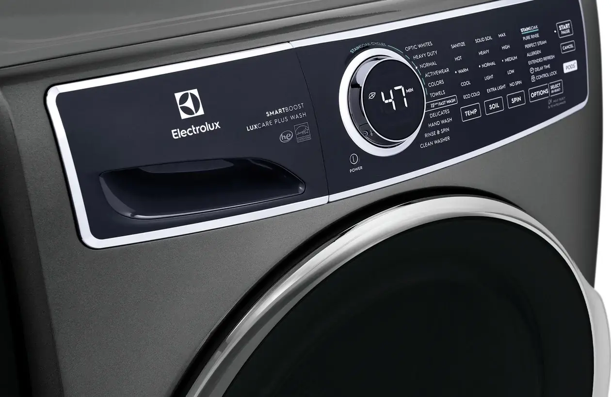 Electrolux 7637 Series Gray Front Load Washer Electrolux 7637 Series Gray Front Load Washer