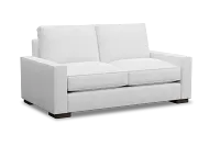 Edgewater Suave White Loveseat