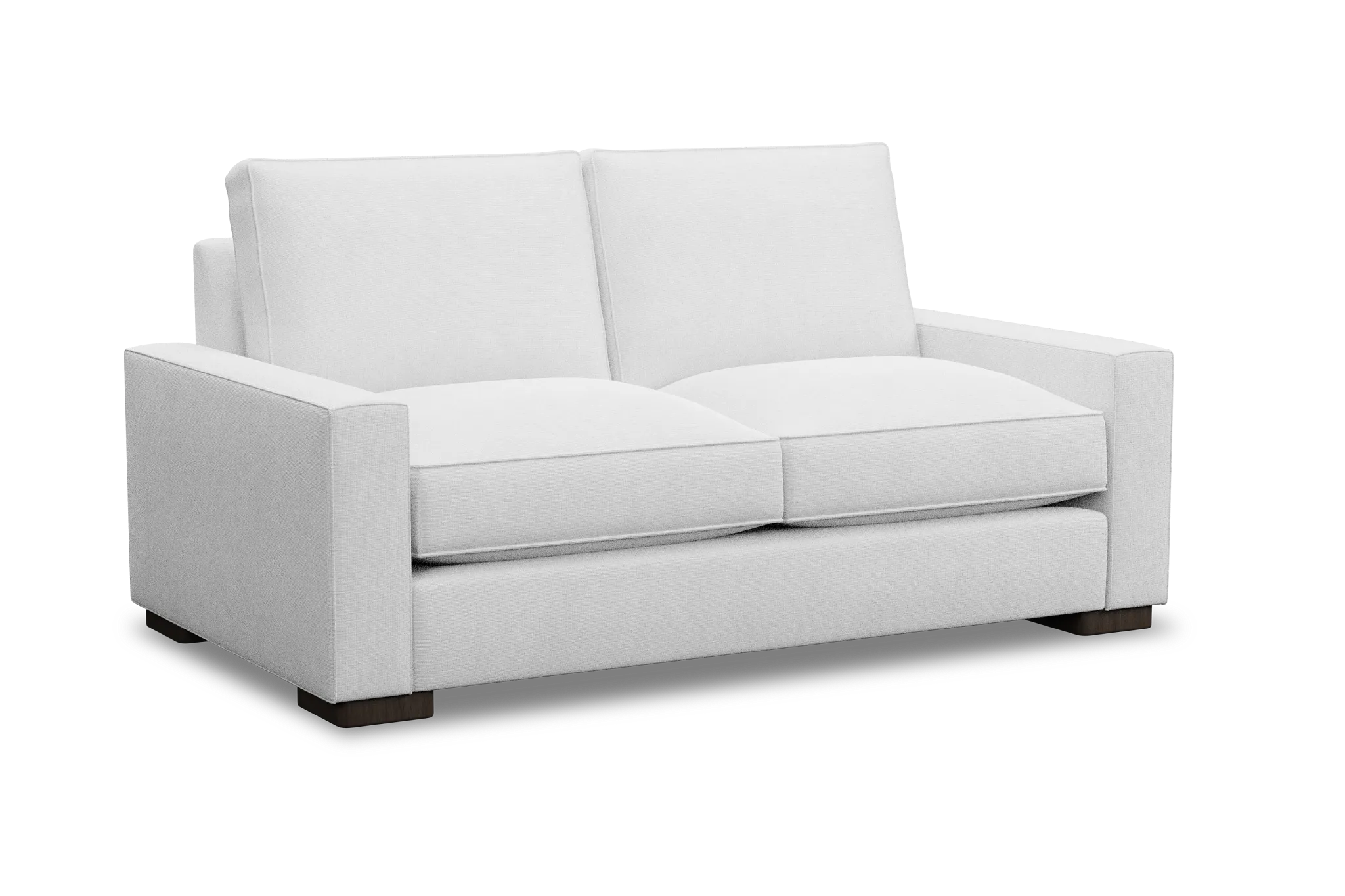 Edgewater Suave White Loveseat