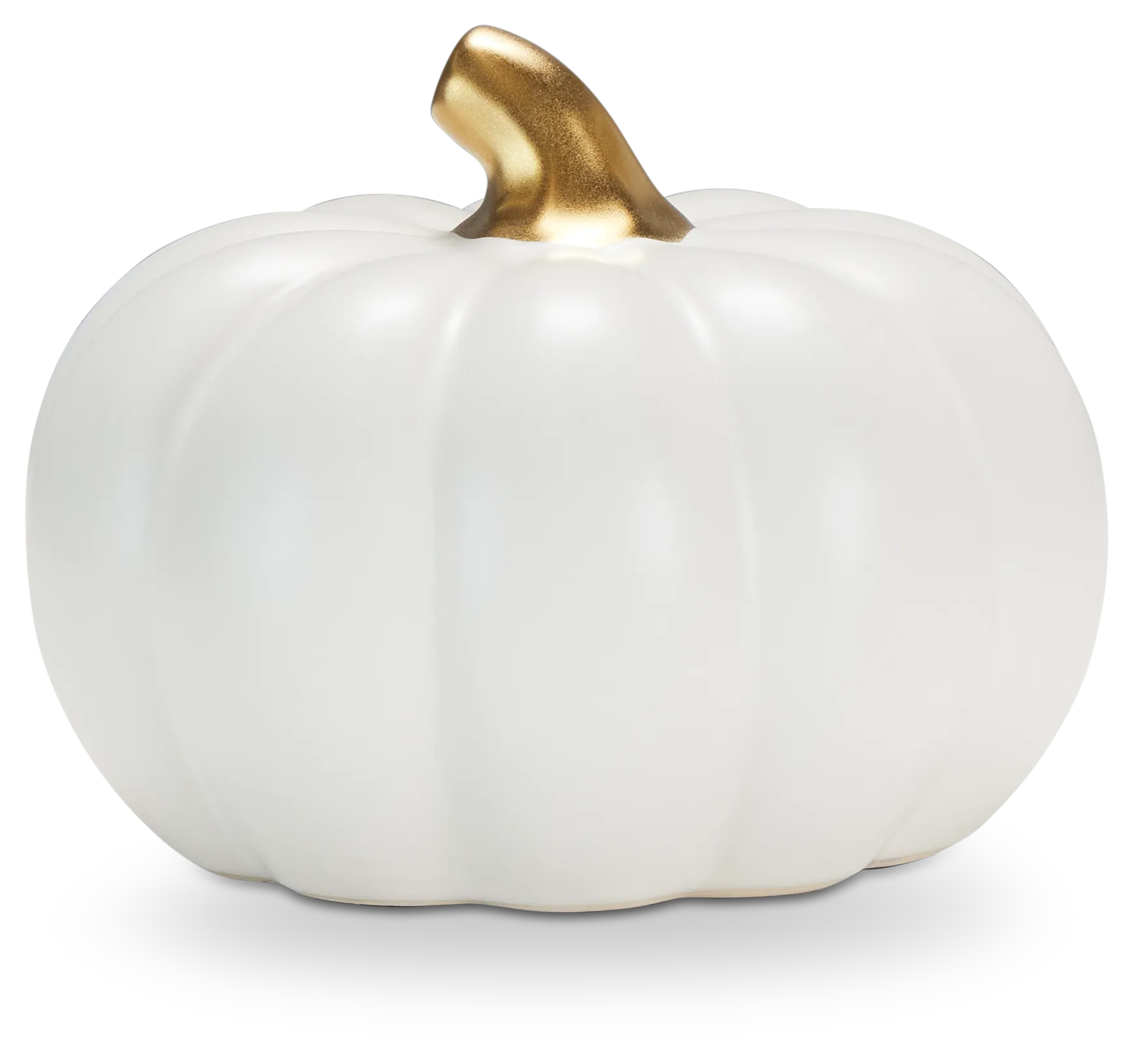 Pumpkin White Small Tabletop Accessory