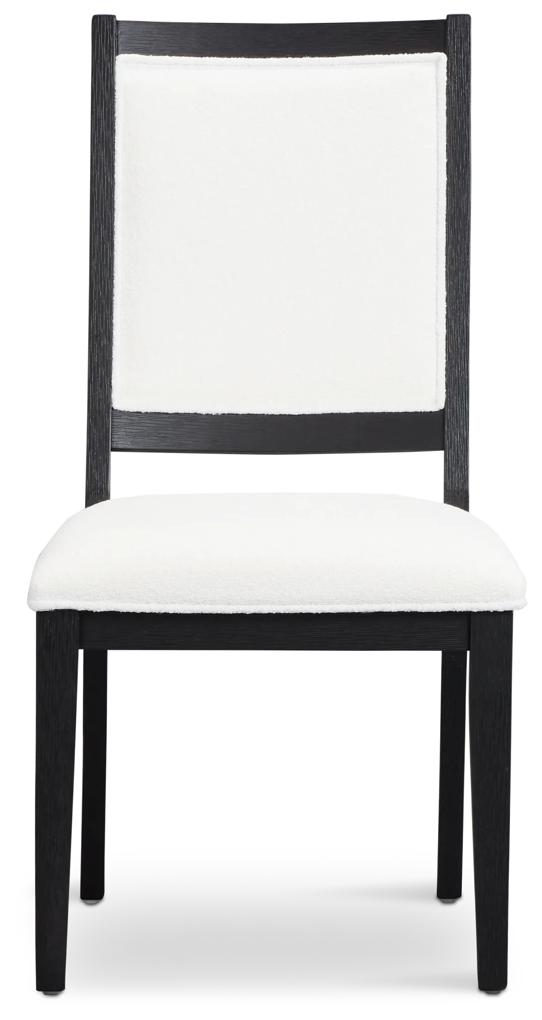 Alden Black Upholstered Side Chair