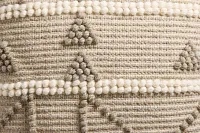 Pyra Light Gray Accent Pillow