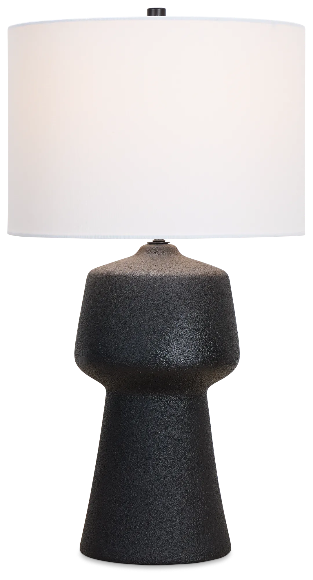 Miva Black Ceramic Table Lamp