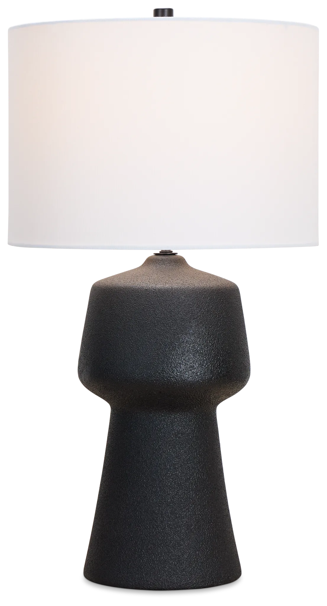 Miva Black Ceramic Table Lamp