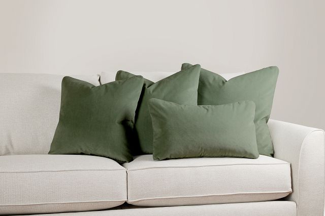 Lauran Dark Green 24" Accent Pillow