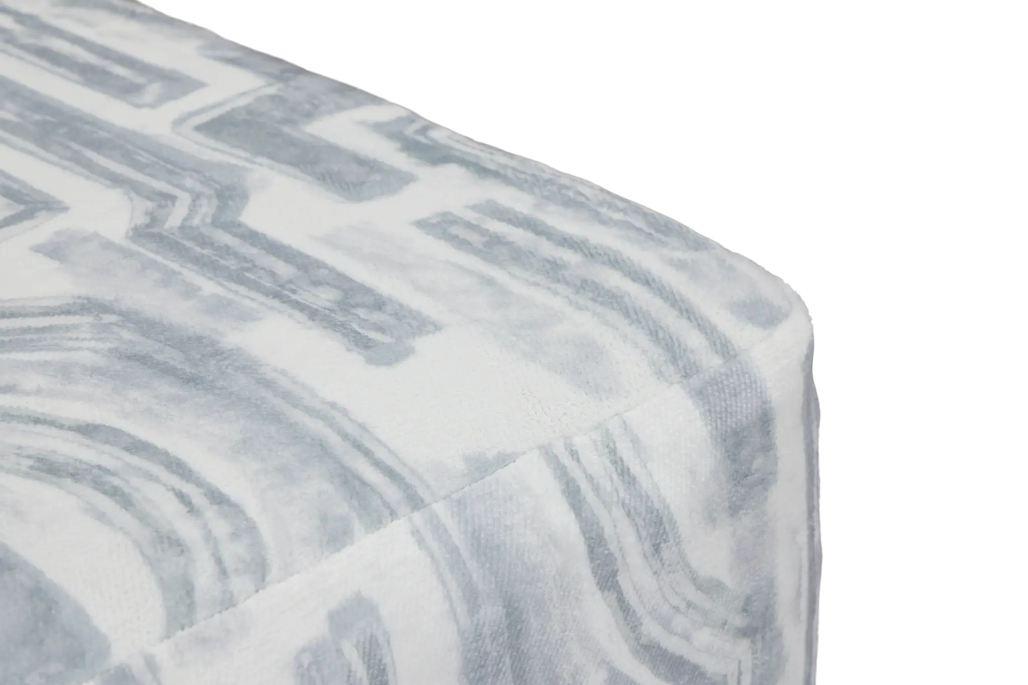 Kylie Light Gray Fabric Cocktail Ottoman Kylie Light Gray Fabric Cocktail Ottoman