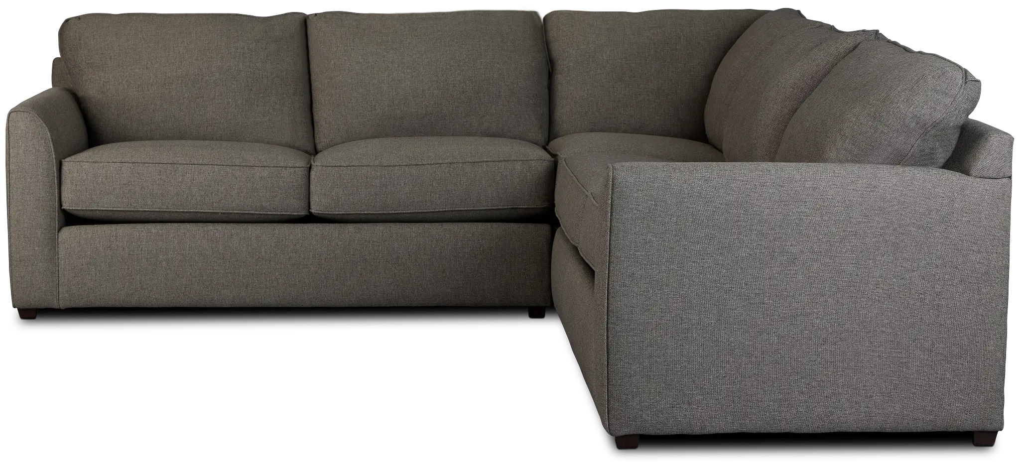 Asheville Brown Fabric Two-arm Right Memory Foam Sleeper Sectional Asheville Brown Fabric Two-arm Right Memory Foam Sleeper Sectional