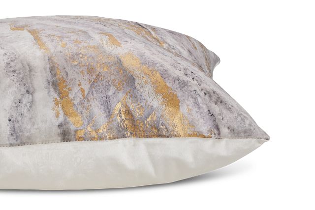 Leiana Gold 22" Accent Pillow