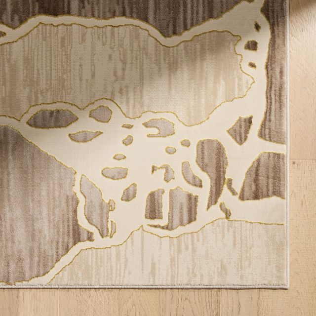 Sharpe Gold 5x8 Area Rug