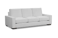 Edgewater Peyton White 96" Sofa W/ 3 Cushions