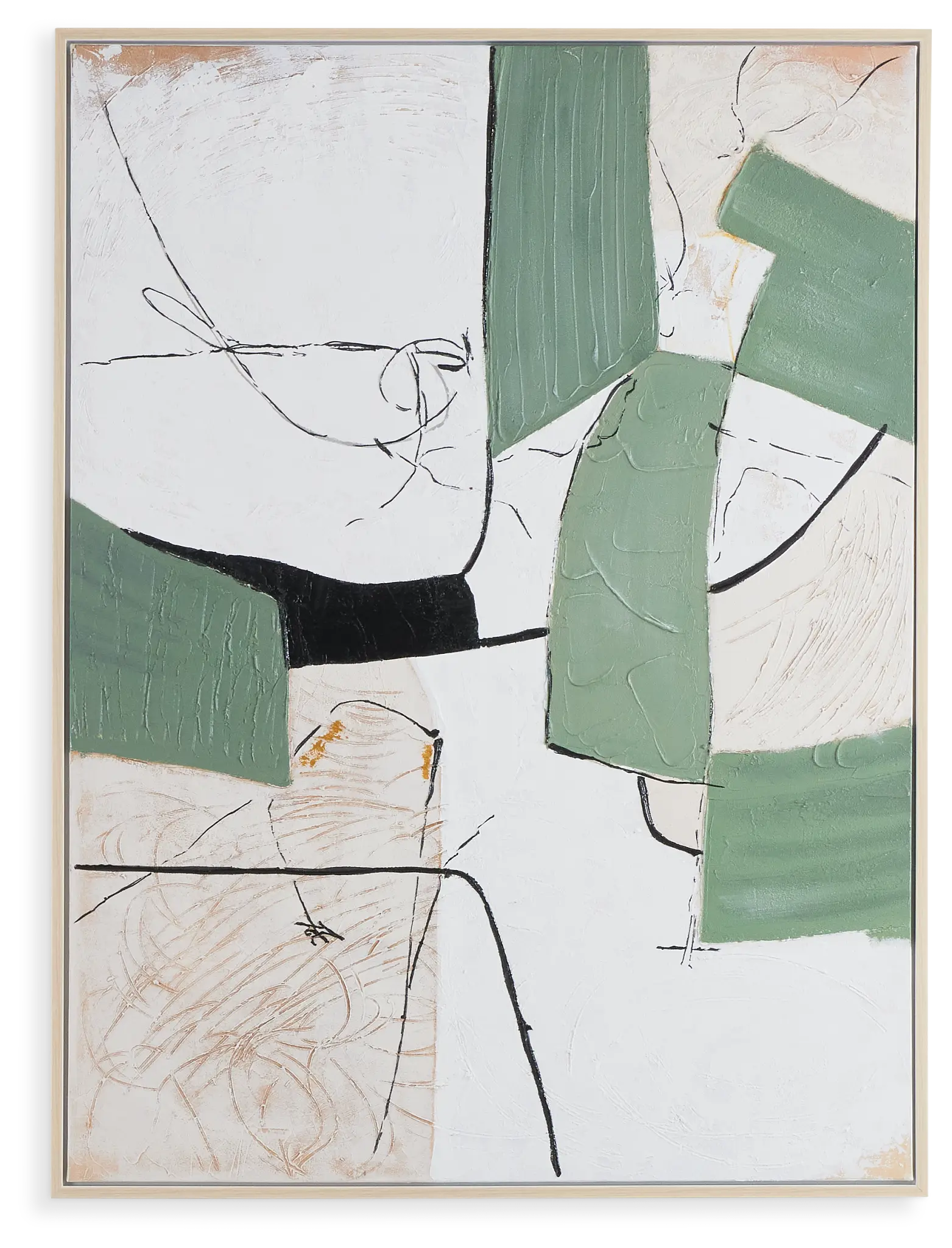 Darias Dark Green Wall Art Darias Dark Green Wall Art