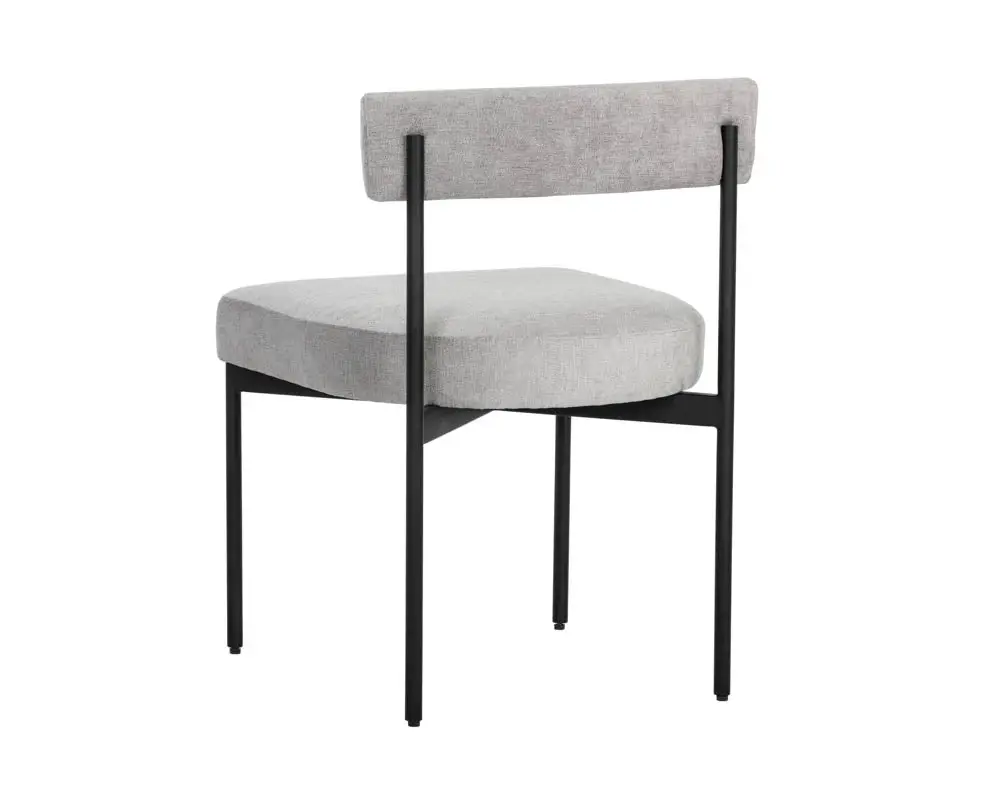 Mabel Light Gray Upholstered Side Chair Mabel Light Gray Upholstered Side Chair