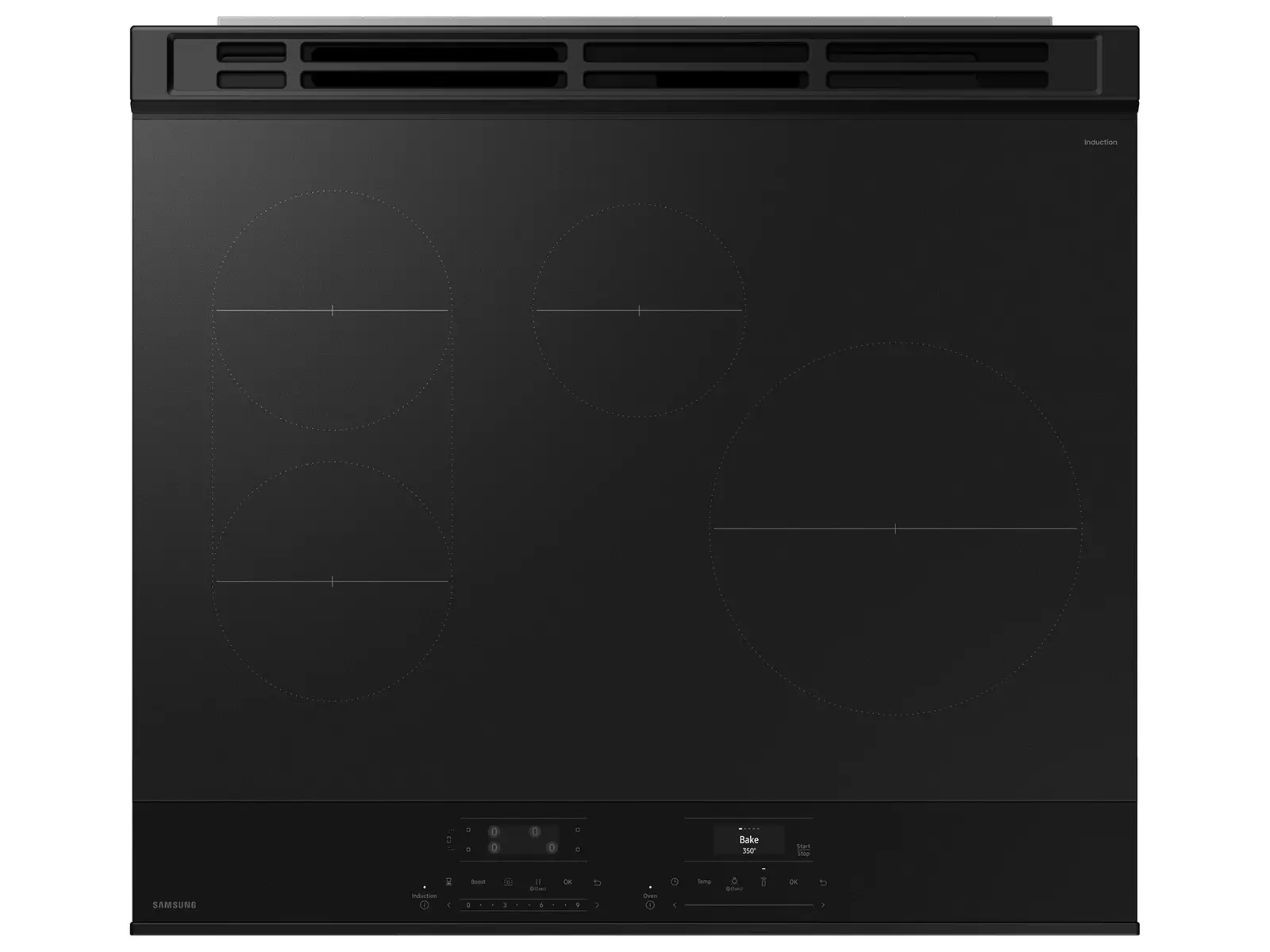Samsung Bespoke Series Black Induction Range Samsung Bespoke Series Black Induction Range