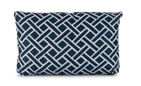 Eastwood Dark Blue Lumbar Indoor/outdoor Accent Pillow