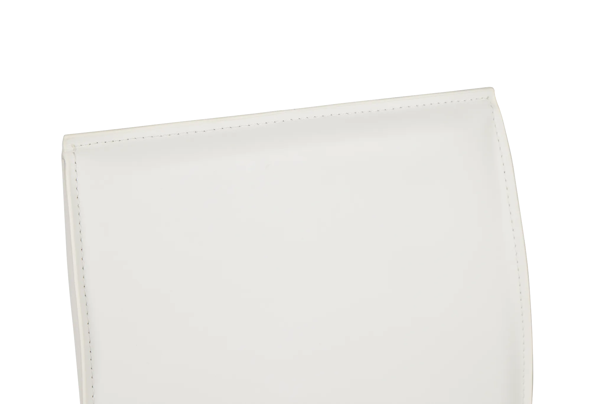 Lugo White 27" Upholstered Barstool