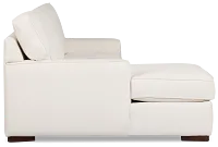 Sinclair Light Beige Fabric Left Chaise Sectional