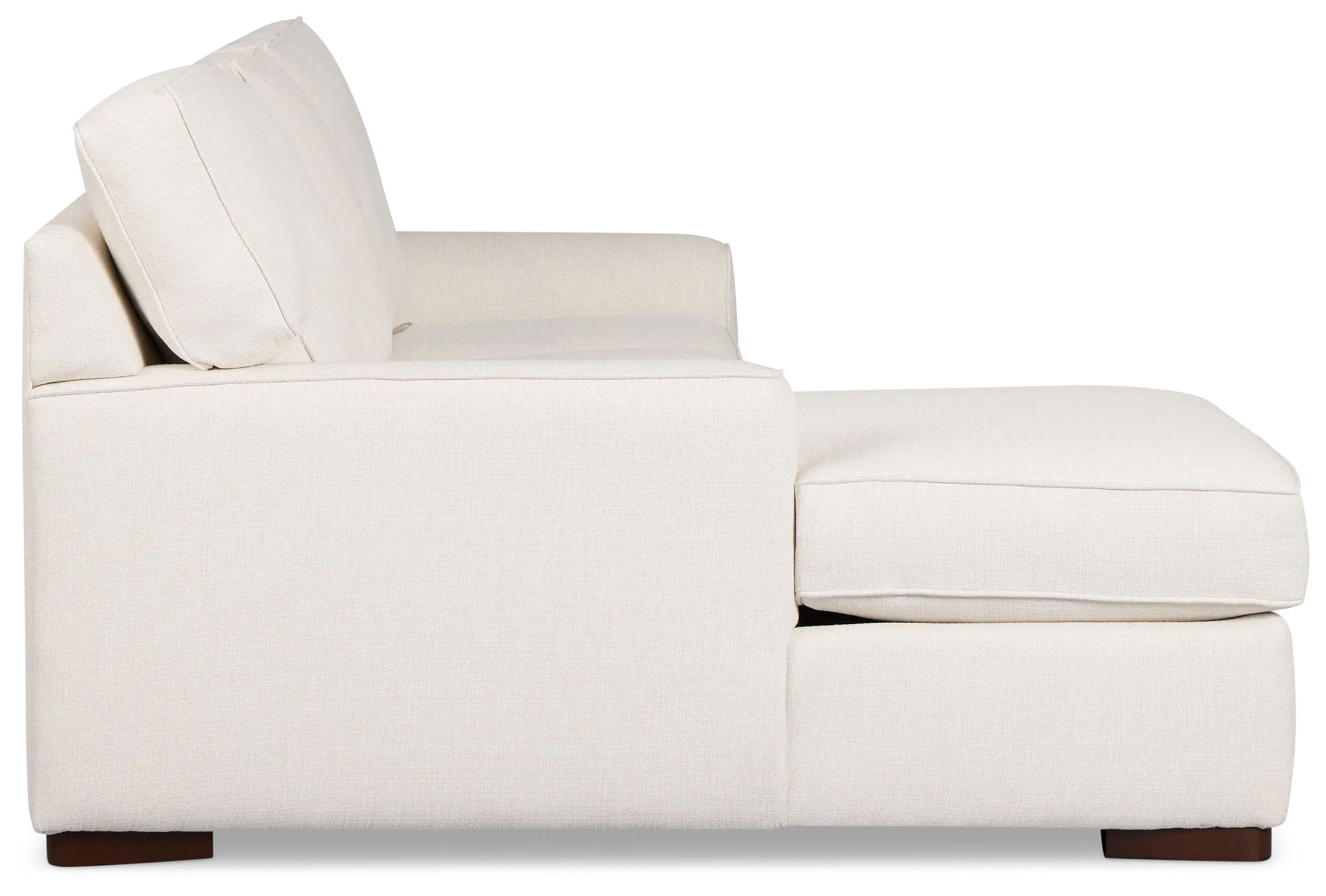 Sinclair Light Beige Fabric Left Chaise Sectional