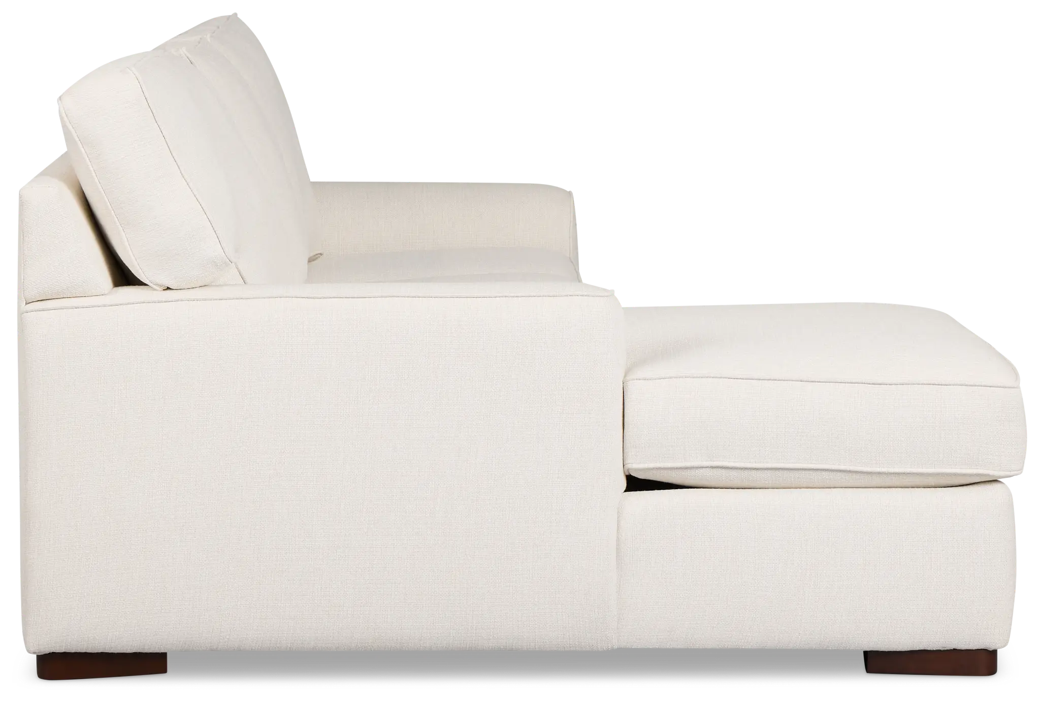 Sinclair Light Beige Fabric Left Chaise Sectional Sinclair Light Beige Fabric Left Chaise Sectional