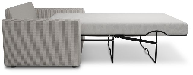 Siesta Lucy Light Beige Fabric Memory Foam Sleeper