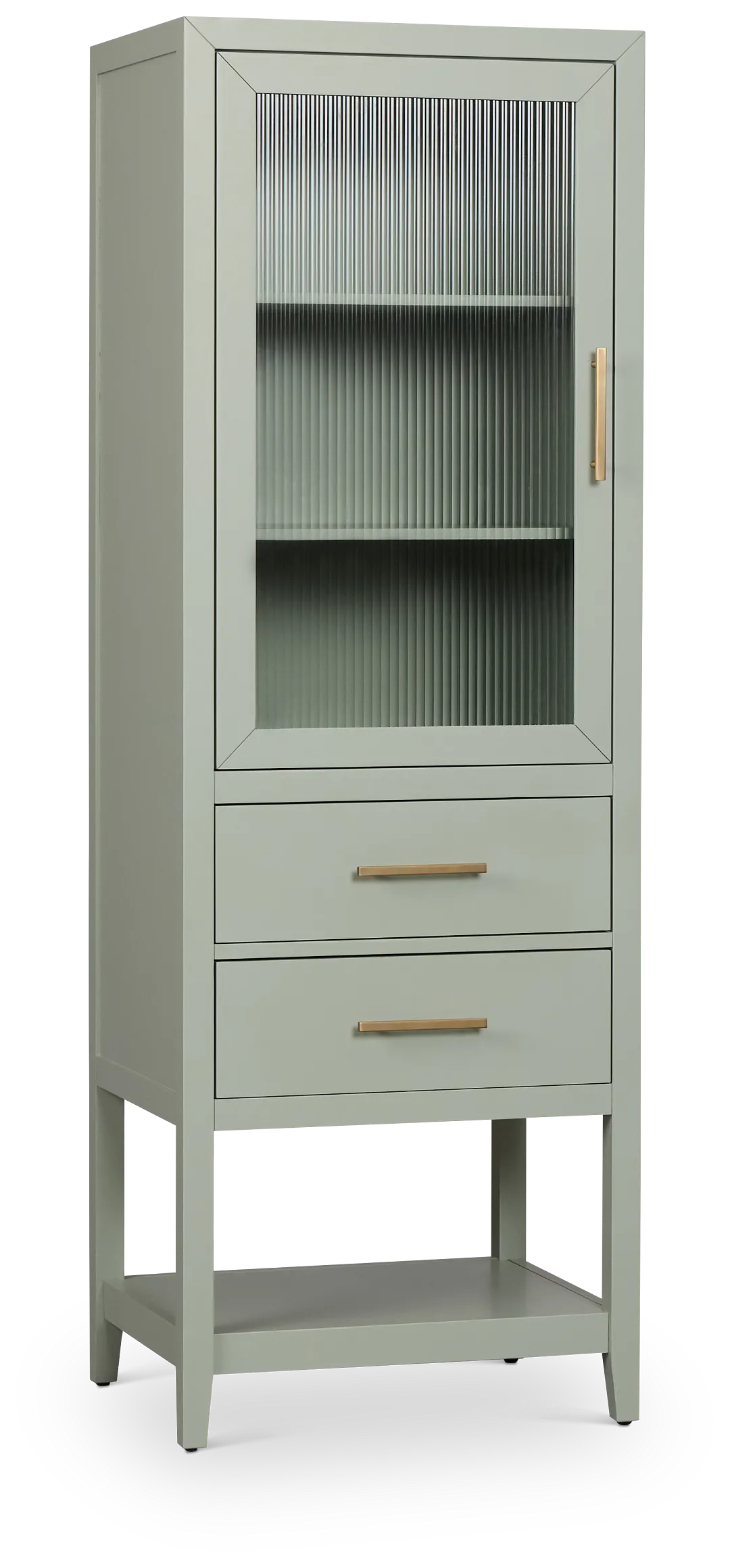 Alden Green Linen Cabinet