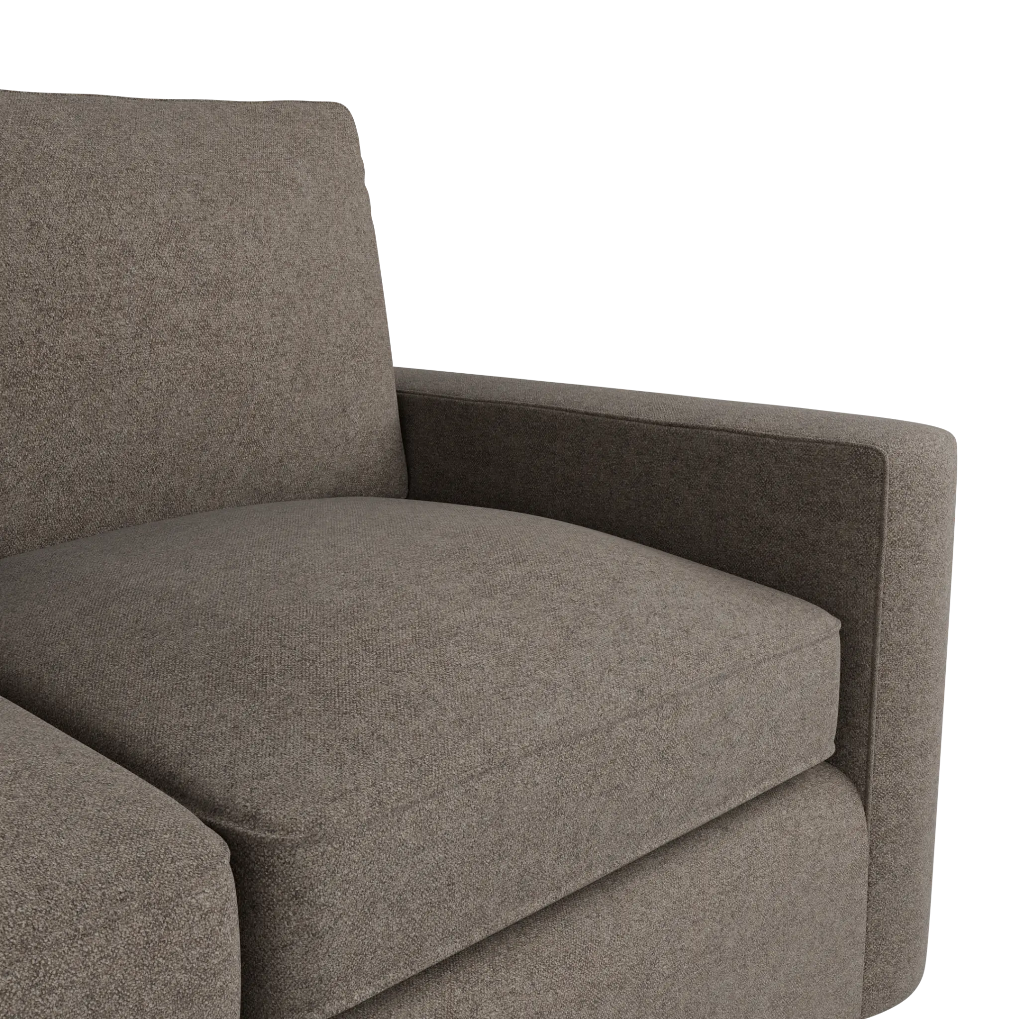 Siesta Elite Brown Fabric Cooling Memory Foam Sleeper Siesta Elite Brown Fabric Cooling Memory Foam Sleeper