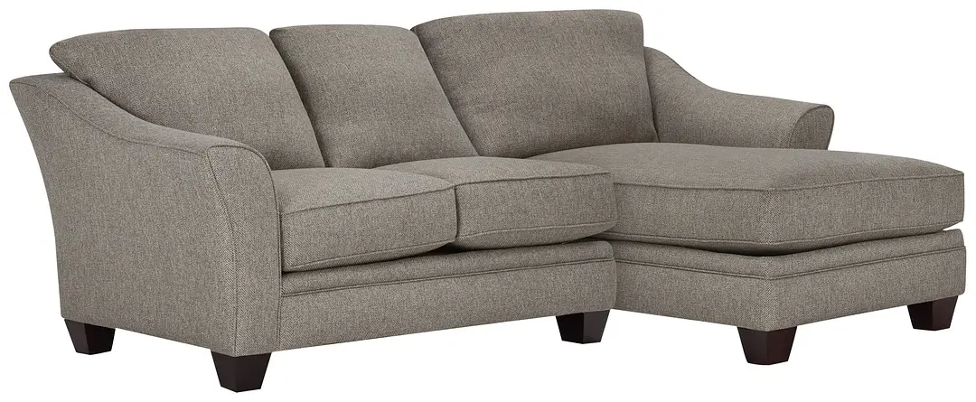 Avery Dark Gray Fabric Right Chaise Sectional Avery Dark Gray Fabric Right Chaise Sectional