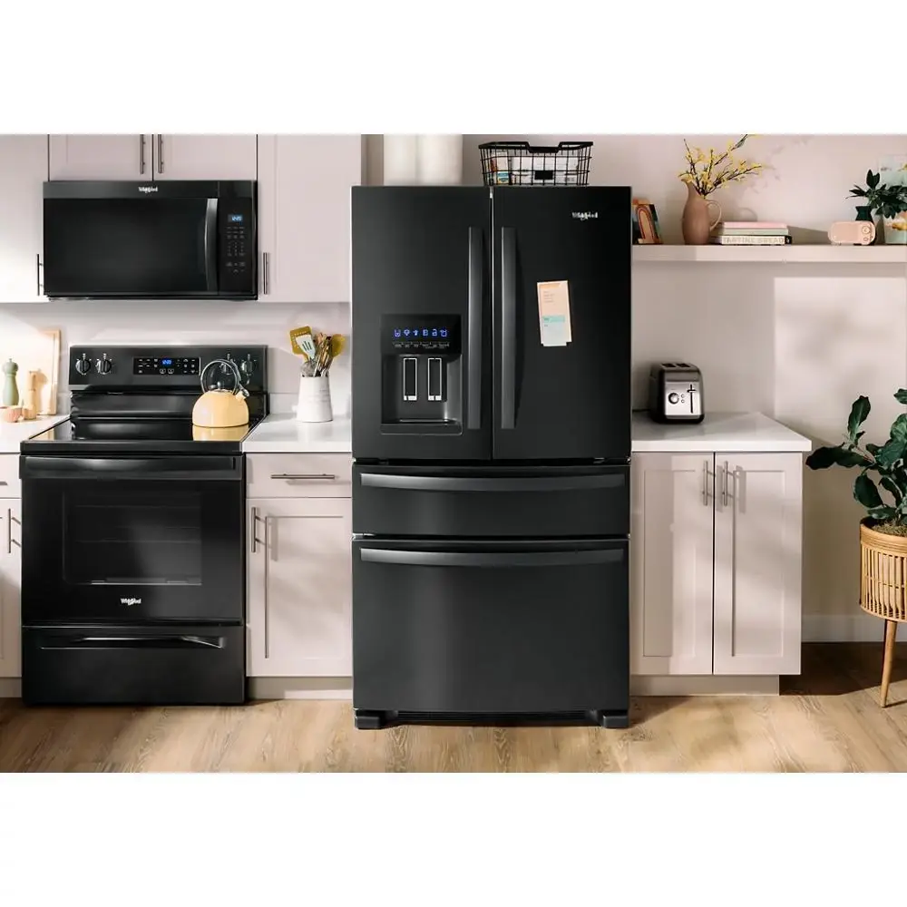 Whirlpool 3636 Series Black French Door Refrigerator Whirlpool 3636 Series Black French Door Refrigerator